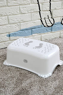 Підставка під ноги Maltex 2K, white/grey