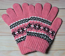 Жіночі зимові рукавички 07 I Рукавички теплі зимові.