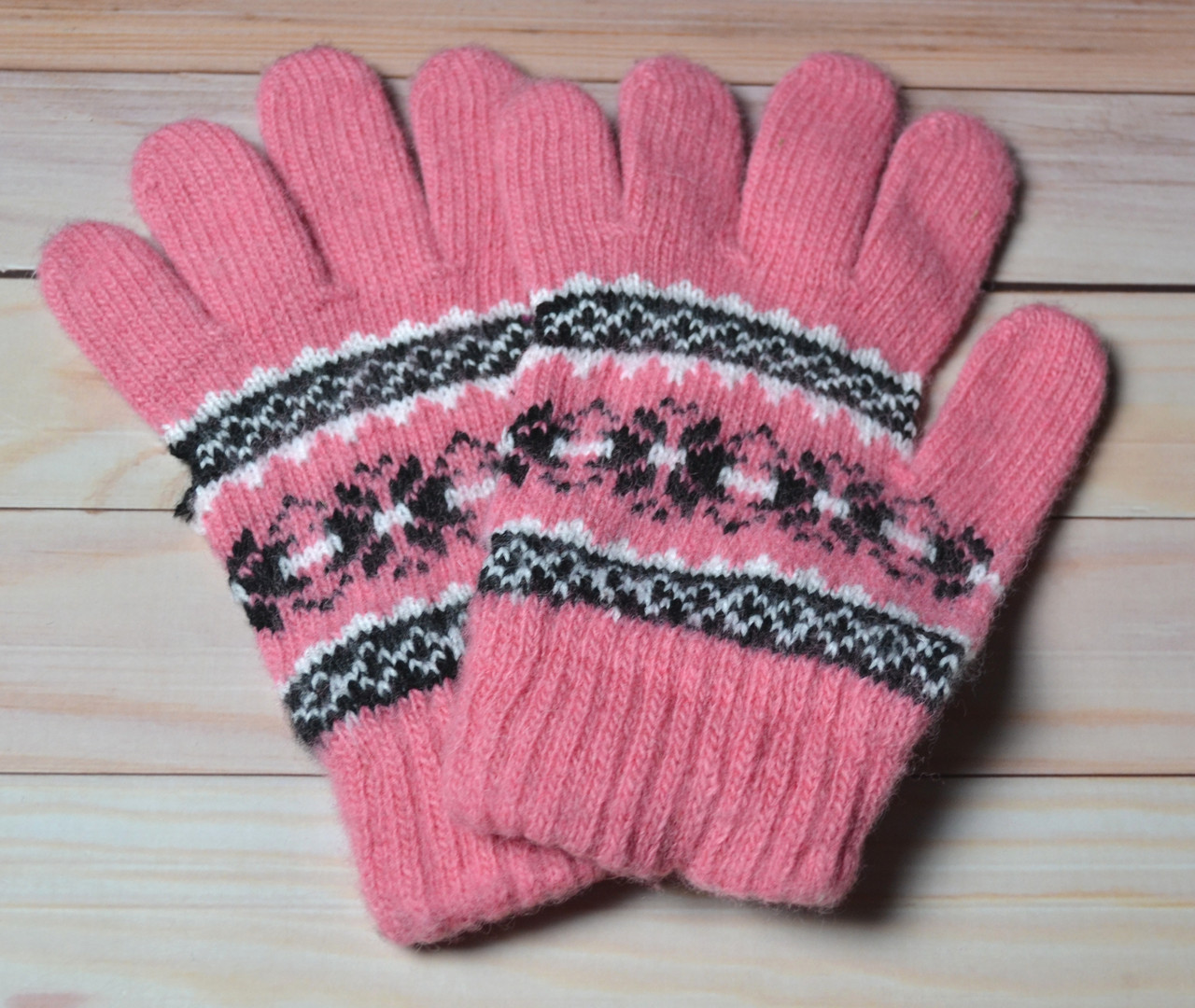 Жіночі зимові рукавички 09 I Рукавички на овчині