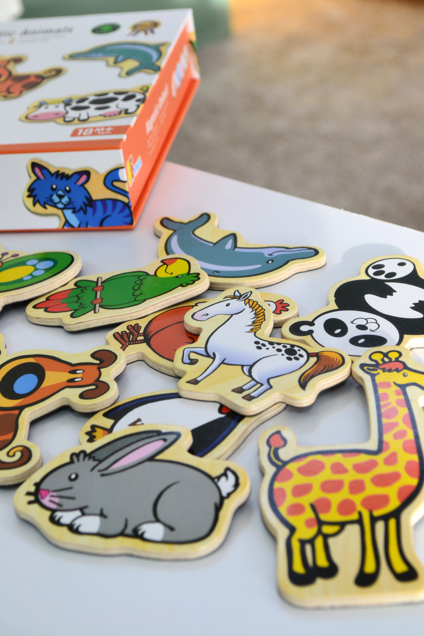 Набір магнітна Viga Toys Звірята, 20 шт.