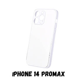 Чохол для сублімації 2D iPhone 14 ProMax (TPU білий)