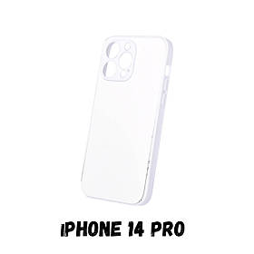 Чохол для сублімації 2D iPhone 14 Pro (TPU білий)