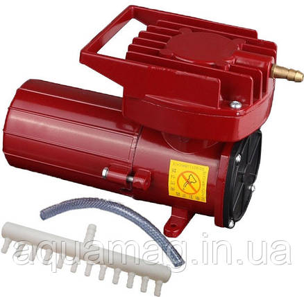 Компресор SunSun HZ-120 12В, 125 л/хв для перевезення риби, для ставка, водойми, УЗВ, акваріума, фото 1