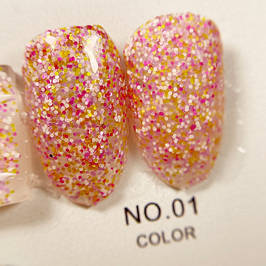 Гель-фарба Sand gel Global Fashion (Пісок) 5г