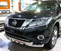 Кенгурятник Shark на Nissan Pathfinder (c 2014---)