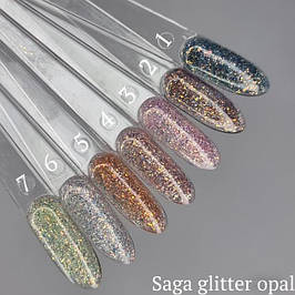 Глітер-гель Saga Glitter Opal