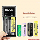 Універсальна зарядка для акумуляторів LiitoKala Lii-PL2 220/12 В 18650, 26650, Li-Ion, LiFePO4, Ni-Mh, Ni-Cd, фото 4