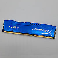 Ігрова оперативна пам'ять Kingston HyperX FURY Blue DDR3 8Gb 1866MHz 14900U 2R8 CL10 (HX318C10F/8) Б/У