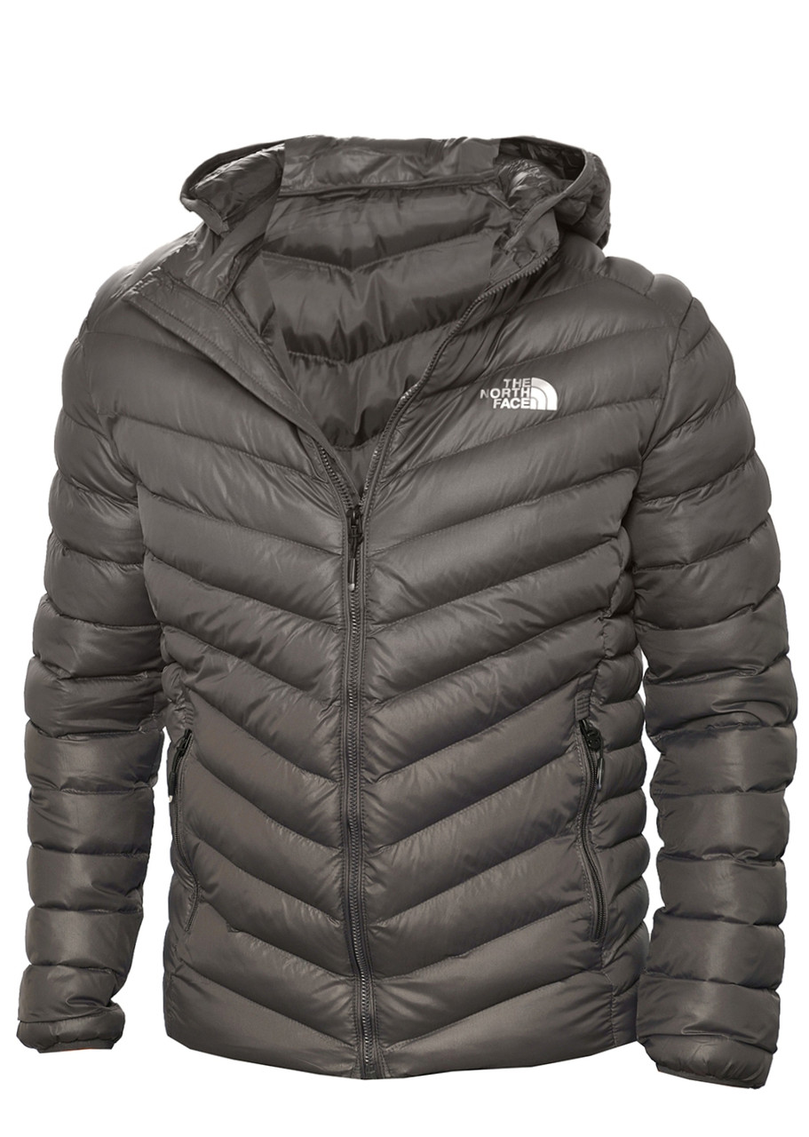 Куртка чоловіча демісезонна The North Face 19-18803 темно-сіра S (46)