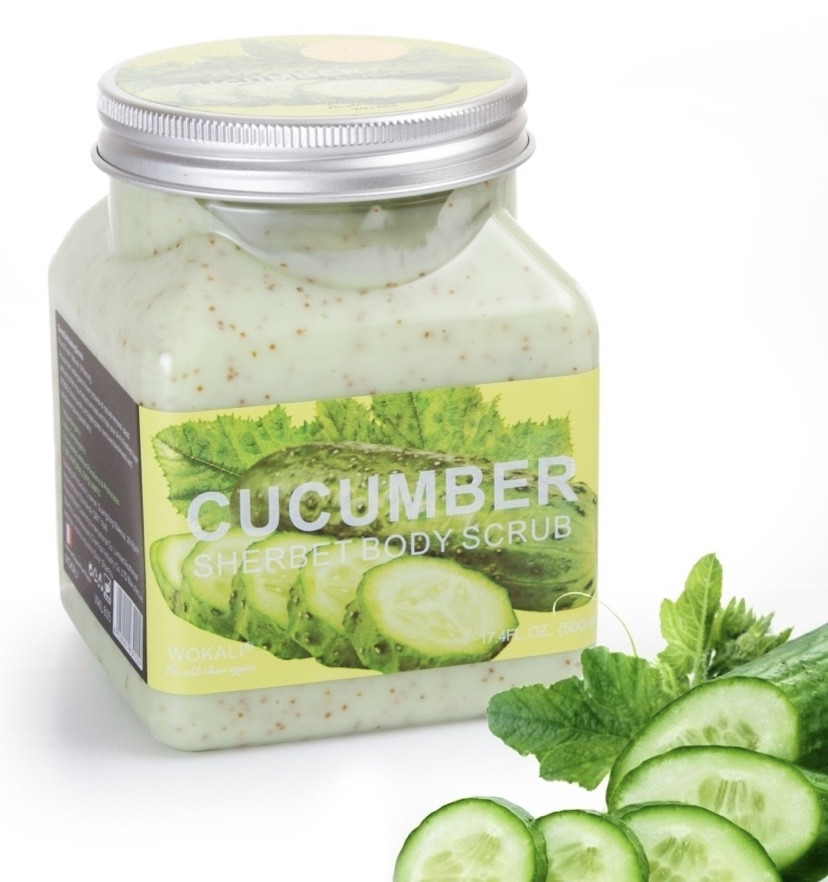 Скраб для тіла Wokali Cucumber Sherbet Body Scrub 350 мл