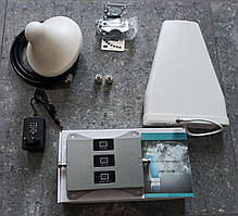 Комплект посилення сигналу "Мега дім" з антеною 12 Дб (900/1800/2100/2600 МГц)
