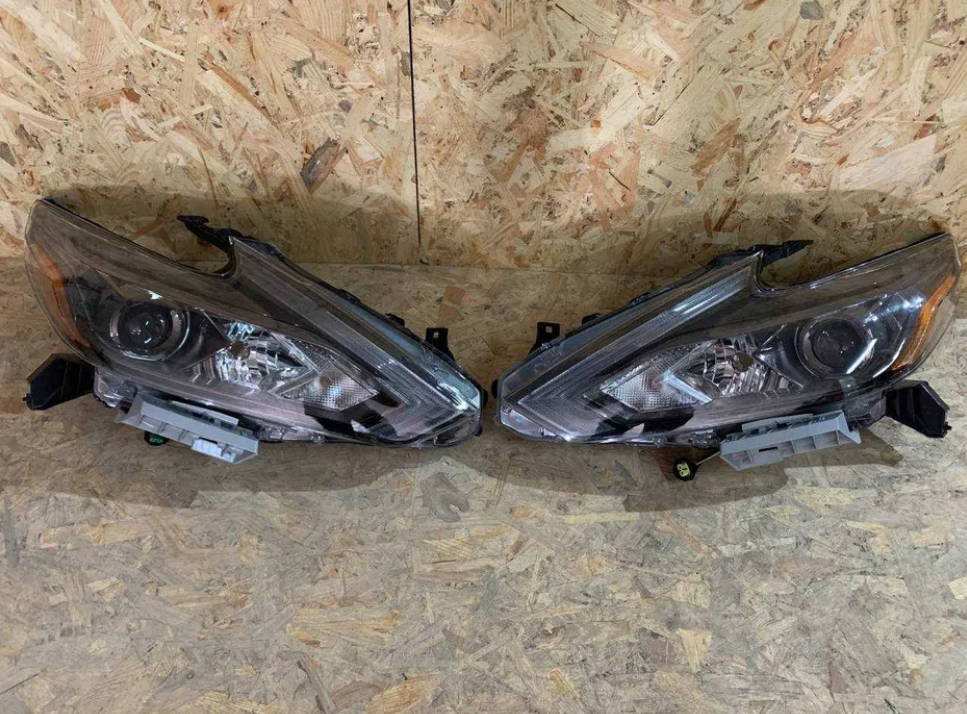 Nissan Altima L33 Фара Ліва Фара Права LED Чорні Black 2016 2017, фото 1