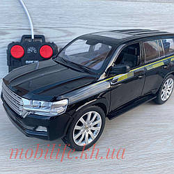 Великий Джип 33 см Toyota Land Cruiser 200 на пульті керування / горять передні та задні фари/гум колеса/