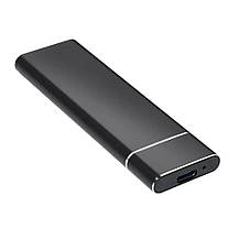 Портативний зовнішній мініжорсткий диск WORUIJIA USB 3.1 золотий, 2 ТБ, Amazon, Німеччина, фото 2