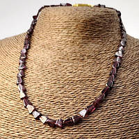 Гранатові Намисто 7х7 мм довжина 43 см