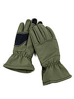 Армейские водонепроницаемые теплые перчатки ВСУ . Зимние тактические рукавицы. Цвет: Олива , Размер : XL