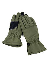 Армійські водонепроникні теплі рукавиці ЗСУ. Зимові тактичні перчатки . Колір: Олива, Розмір: XL