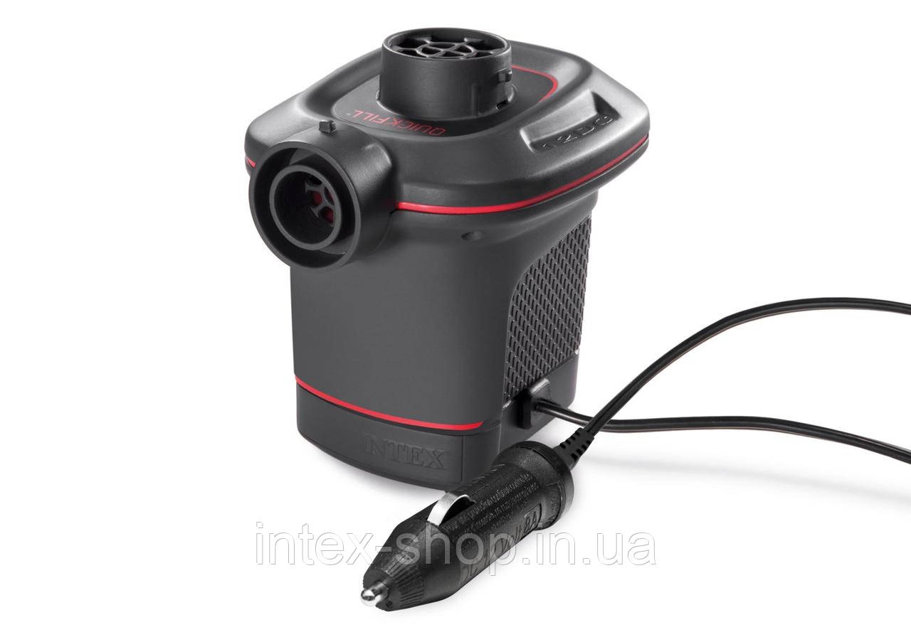 Електричний насос для надування Intex 66636 (600 л/хв) від прикурювача 12V