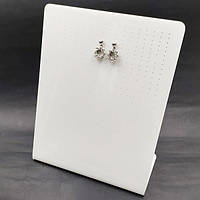 Підставка під сережки 230х185мм білий акрил