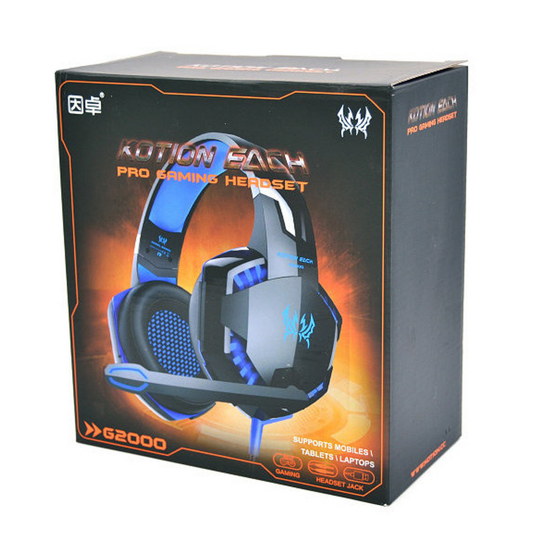 Купить Игровые наушники Kotion Each G2000 Pro Gaming Headset Black/Blue