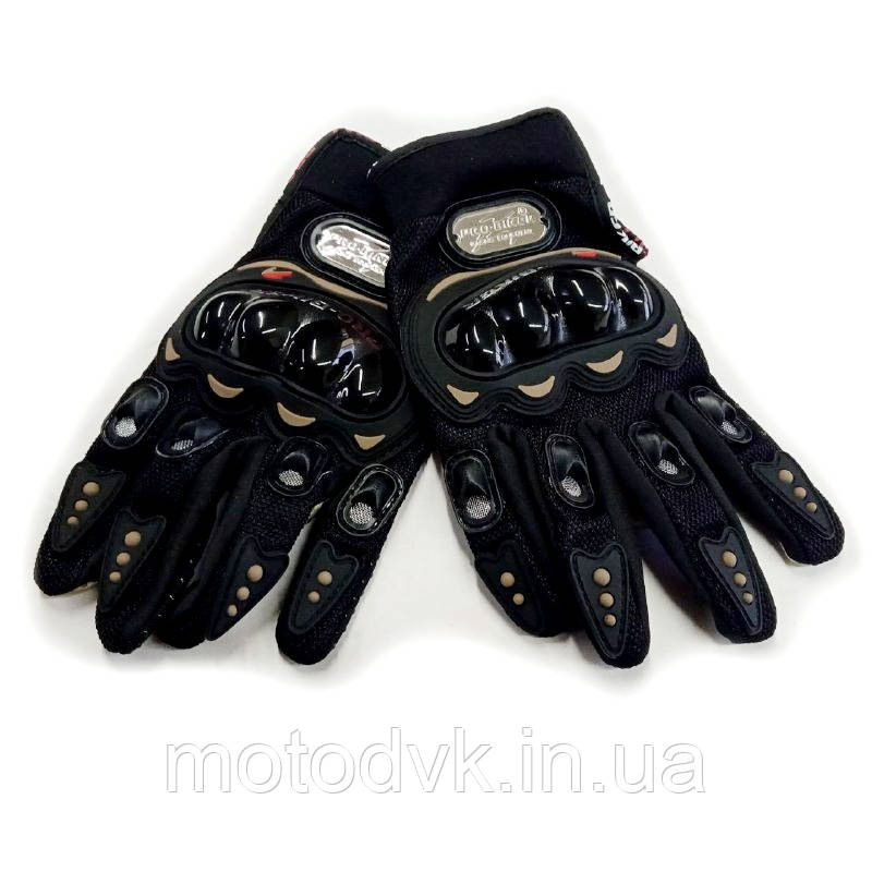 Мотоперчатки Pro-Biker чорні, L (MCS-01C)