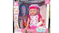 Пупс Чудо-малыш Qiuhao 45 см функциональный кукла-пупс в розовом наряде интерактивный пупс девочка