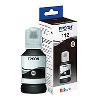 Оригинальные чернила EPSON 112 Black (C13T06C14A) черная краска, 70мл