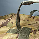 Сумка-баул-рюкзак Мультикам 100 літрів, баул тактичний, сумка транспортна, фото 10