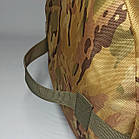 Сумка-баул-рюкзак Мультикам 100 літрів, баул тактичний, сумка транспортна, фото 7