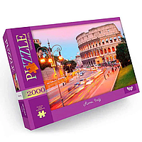 Пазл "Рим, Италия" Danko Toys C2000-01-08, 2000 эл. топ