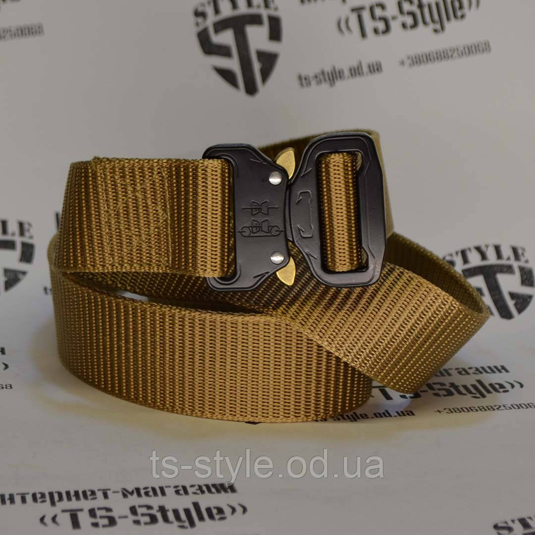 Ремінь з швидкороз'ємною пряжкою ArtX Cobra койот