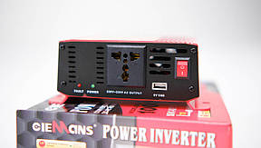 Інвертор перетворювач напруги CIEMANS 12-220V 1500W Power Inverter, фото 3