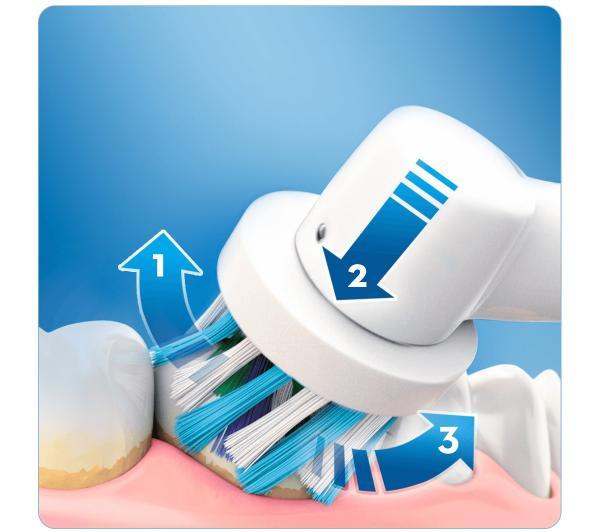 Электрическая зубная щетка орал би для чувствительных зубов Зубная щетка oral-b + 8 насадок в подарок - фото 6 - id-p1749670975