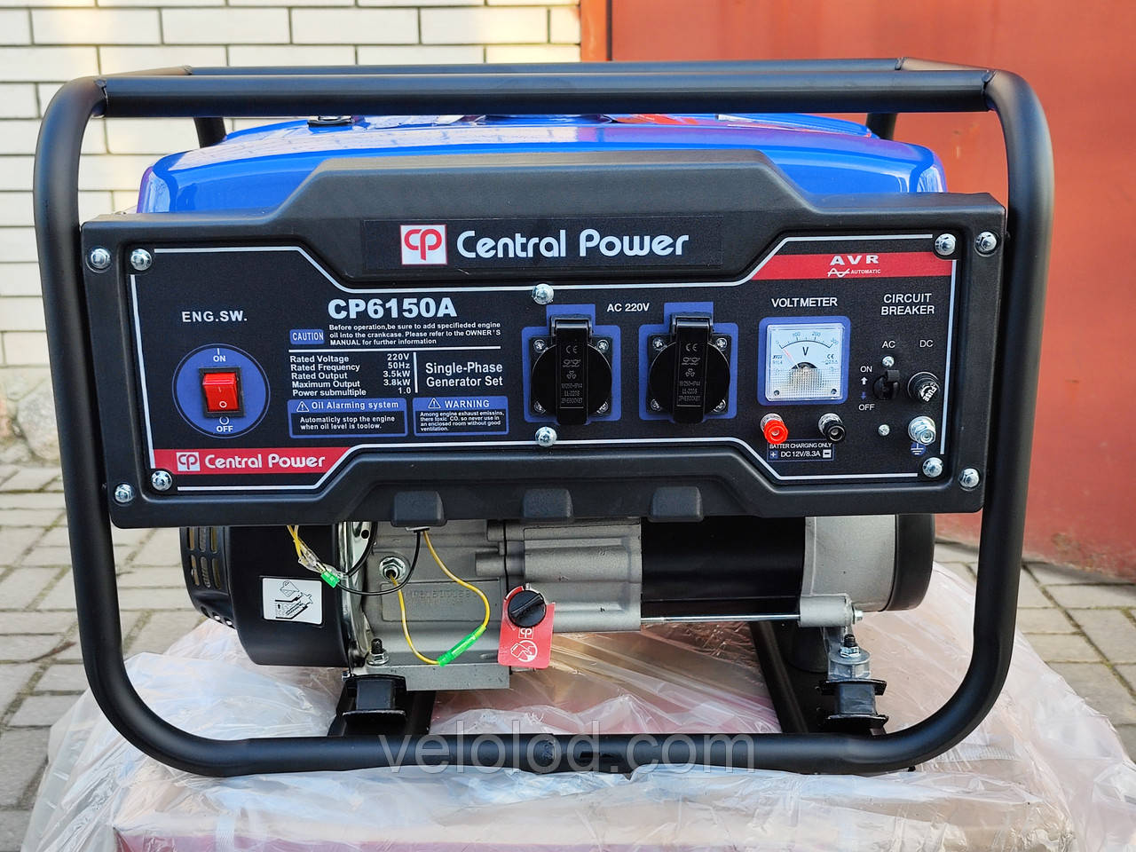 Генератор бензиновий СENTRAL POWER CP6150A