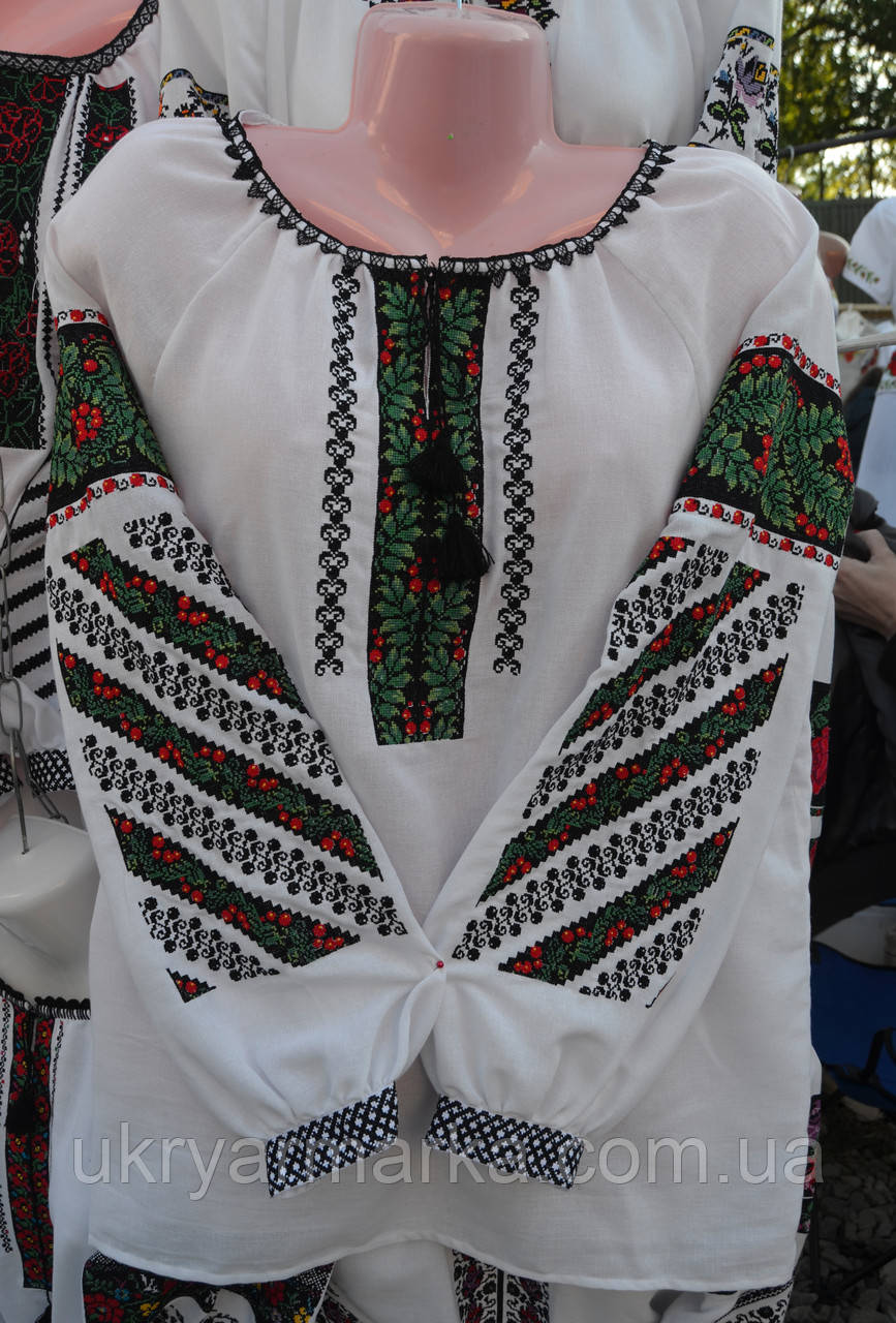 Жіноча вишита блузка "Калина"