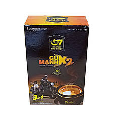 Розчинна кава 3в1 з цукром і вершками G7 В'єтнам, фото 2