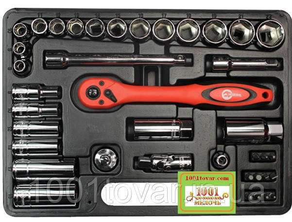 Набір інструменту Intertool ET-6039, 39 од., фото 1