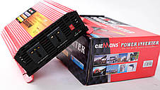 Инвертор преобразователь CIEMANS 12-220V 2000W Power Inverter, фото 3