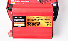 Инвертор преобразователь CIEMANS 12-220V 2000W Power Inverter, фото 4