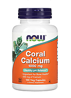 Now Coral Calcium 1000 mg 100 veg caps