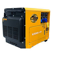 Дизельний генератор KAMA KDK7500SCA 5,5-5 KW
