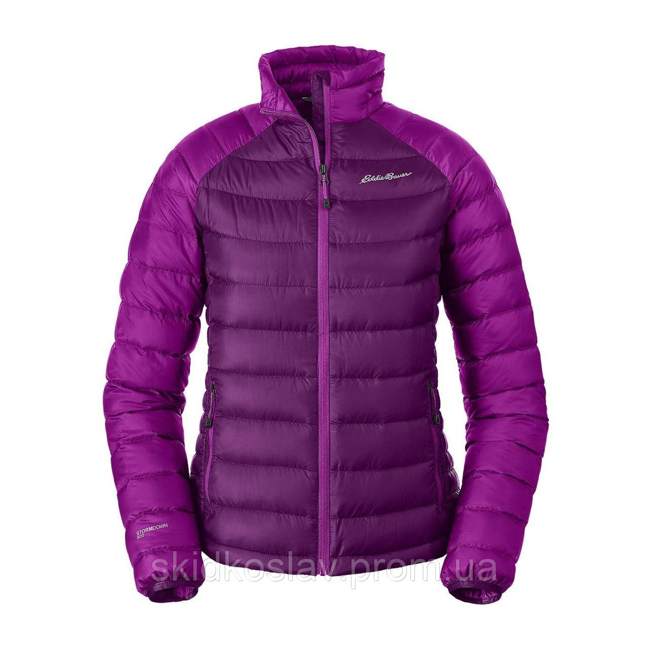 Куртка Eddie Bauer Womens Downlight StormDown Jacket PANSY XL Сиреневый