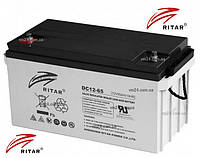 Акумуляторна батарея AGM RITAR для ИБП 12В 65Ач (DC12-65)
