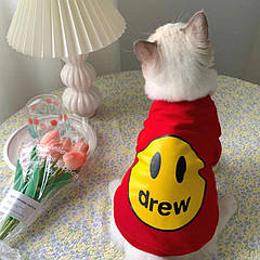 Светр для котів Pet Style "Smile" Червоний S