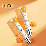 Крем для шкіри біля очей vitamin C brightening eye cream SADOER, 20 г, фото 4