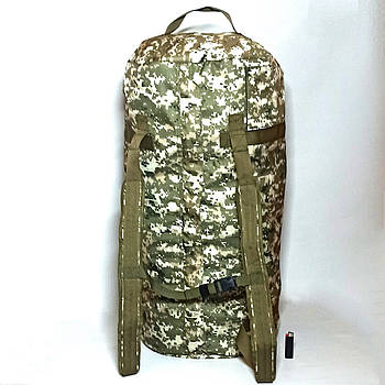 Сумка-баул-рюкзак Піксель 100 літрів, баул тактичний, сумка транспортна