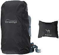 Накидка от дождя на рюкзак Tramp L черный (TRP-019)
