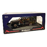 Машинка металева Land Rover Defender SC V6 «AutoExpert» Дефендер джип чорний звук світло 21*9*9 см (GT-1128), фото 6