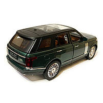 Машинка металева Land Rover Defender SC V6 «AutoExpert» Дефендер джип зелена звук світло 21*9*9 см (GT-1128), фото 4