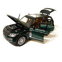 Машинка металева Land Rover Defender SC V6 «AutoExpert» Дефендер джип зелена звук світло 21*9*9 см (GT-1128), фото 5